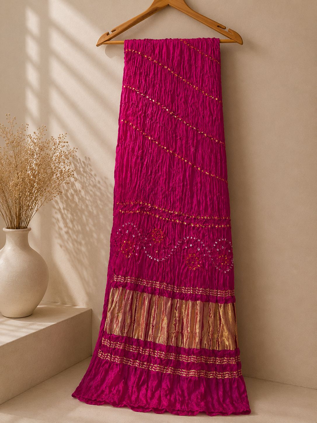 Pink Dupatta
