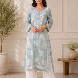 Mint Green Lucknowi