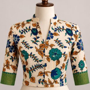 Ivory Printed Blous
