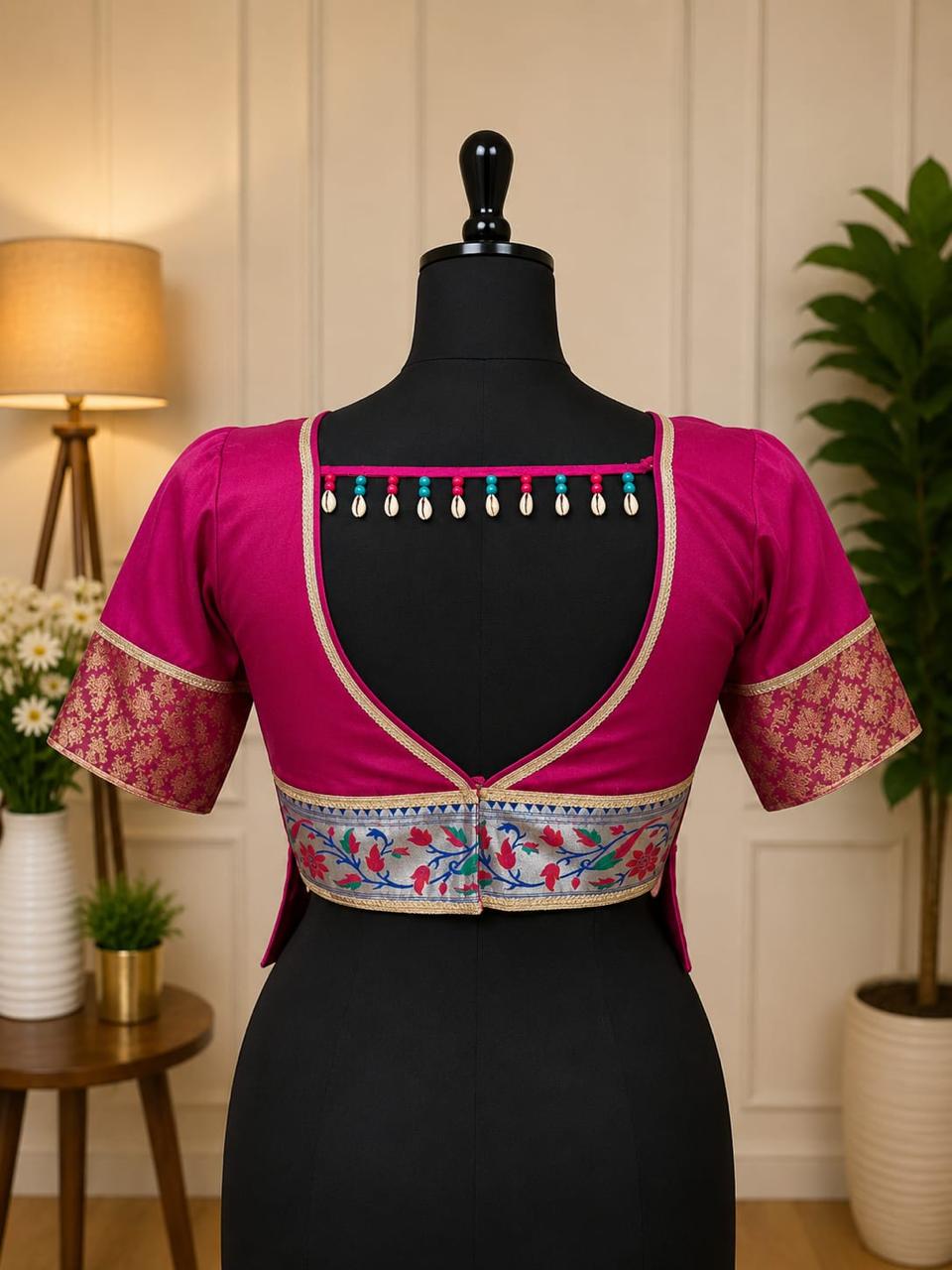 Magenta Blouse - Image 3