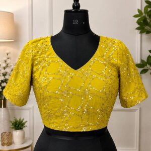 Musturd Yellow Blouse
