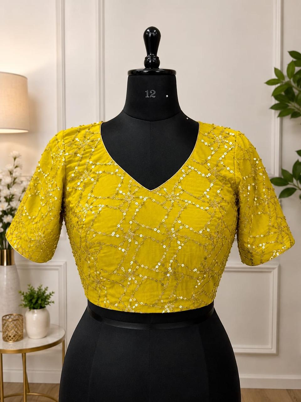 Musturd Yellow Blouse