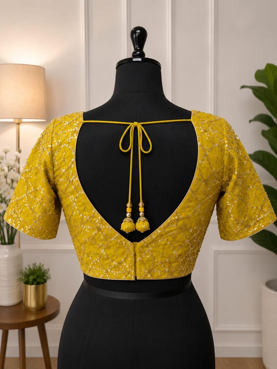 Musturd Yellow Blouse - Image 3