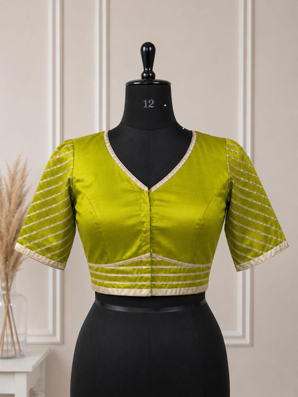 Olive Green Blouse