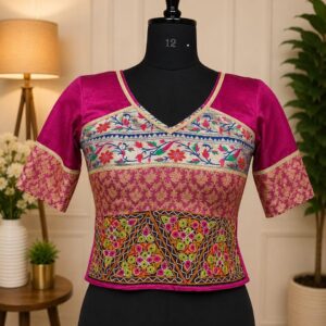 Magenta Blouse