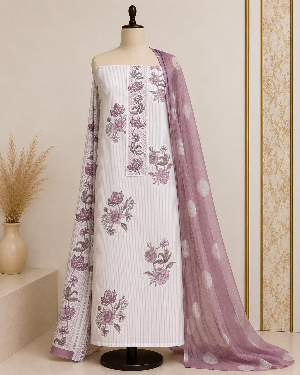 Chic White Unstitched Dress