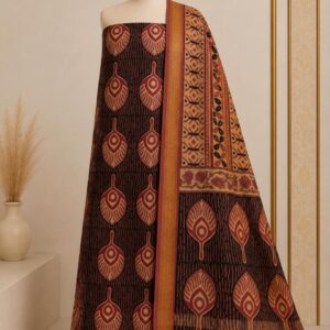 Maroon Unstitched Material