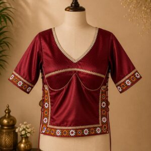 Maroon Long Blouse