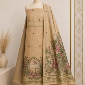Beige Unstitched Material