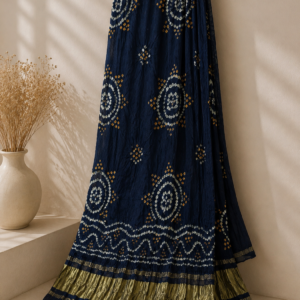 Navy Blue Dupatta