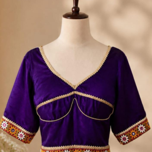 Purple Long Blouse