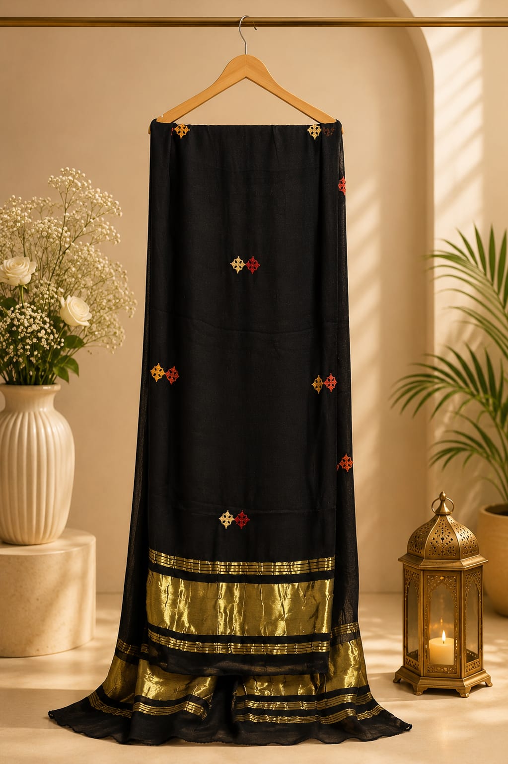 Black Dupatta