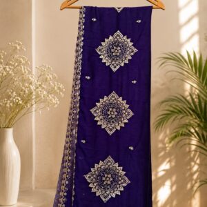 Royal Blue Dupatta