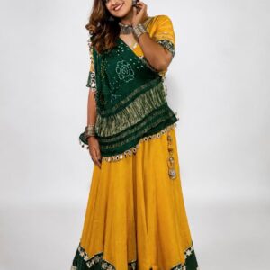 Mustard Yellow & Emerald Green Set