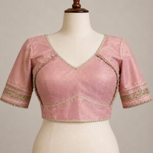 Soft Pastel Pink Blouse