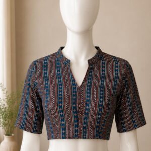 Ajrakh Print Blouse