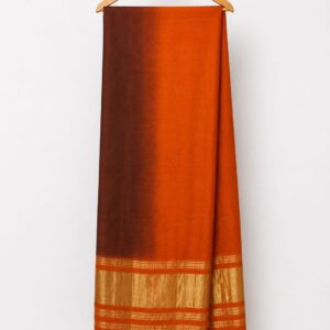 Brown-Orange Shaded Dupatta