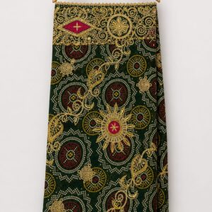 Deep Green Printed Dupatta