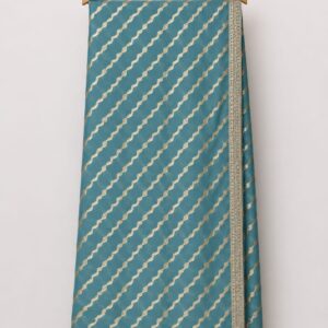Blue Striped Dupatta